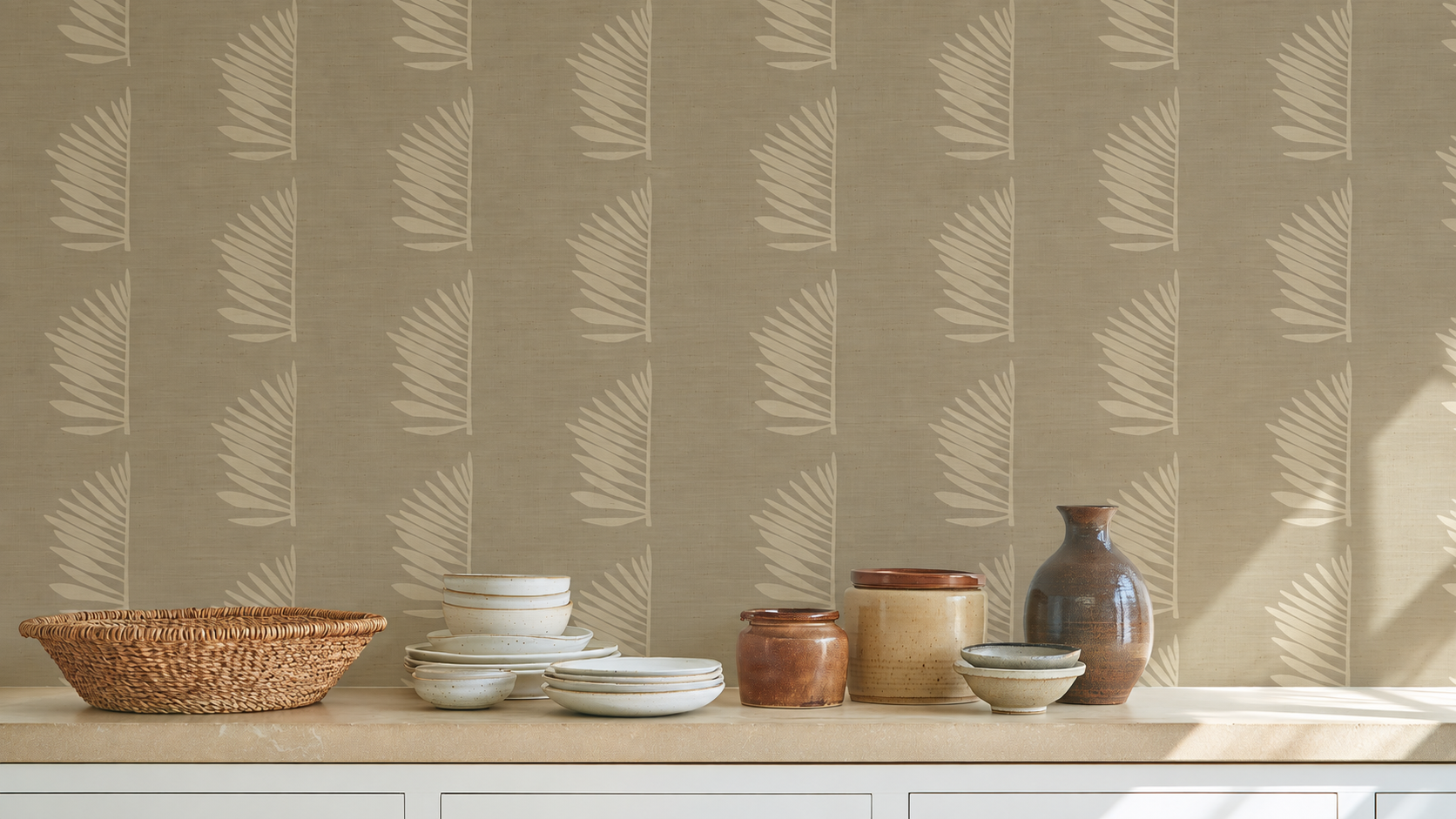 A Different Kind of Warmth: Decorating with Grasscloth