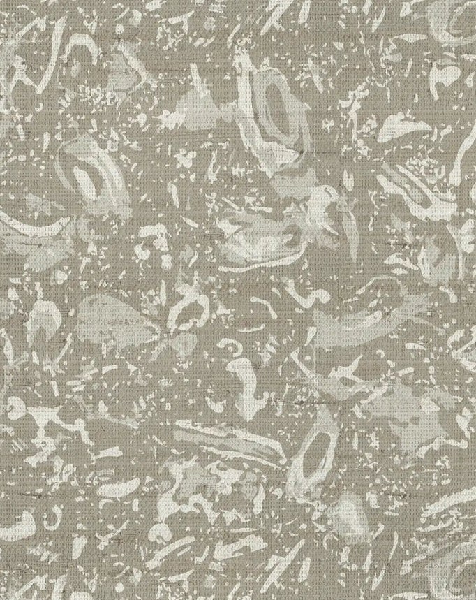 Emily Daws River Reef Grasscloth sample in Natural.